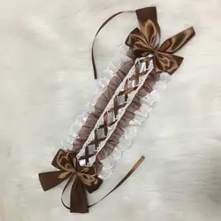 Lolita Brown Lo Niang Hair Band Brown Hair Accessories Chocolate Kc Accessories Brown Small Object Lolita Headdress