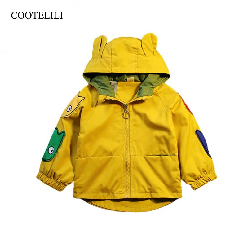 

COOTELILI Kids Boys Jacket Windbreaker Children Boy Coat Fall Spring Baby Girls Coat Fashion Outerwear & Coats Kids Clothes