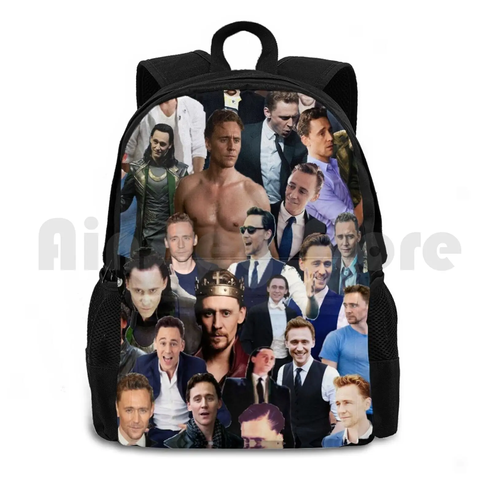 

Tom Hiddleston Collage Outdoor Hiking Backpack Waterproof Camping Travel Tom Hiddleston Photoshop Design