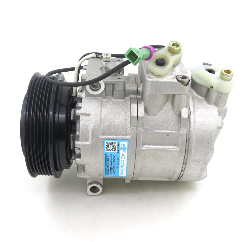 7SBU16C AC PARTS AC Compressor FOR AUDI A4 B5 A6 S6 A8 Allroad VW Passat 2.4L