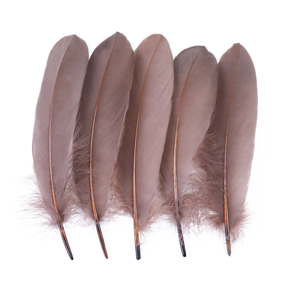 10/50/100pcs Natural Goose feathers Dyed various feather for crafts wedding jewelry party accessories 15-20cm/6-8 inch