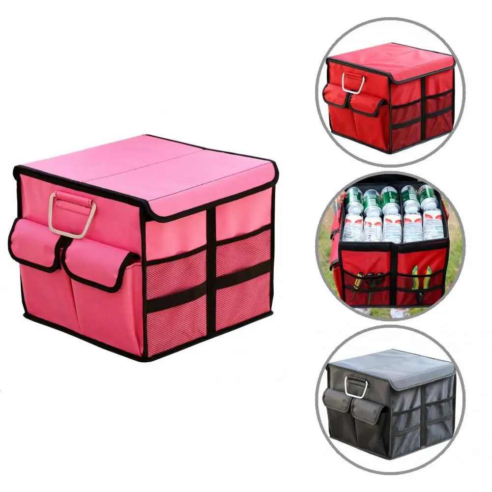 

Trunk Cargo Container Multi-Pocket Oxford Cloth Car Cargo Storage Divider Bag Trunk Storage Bag Trunk Storage Bag