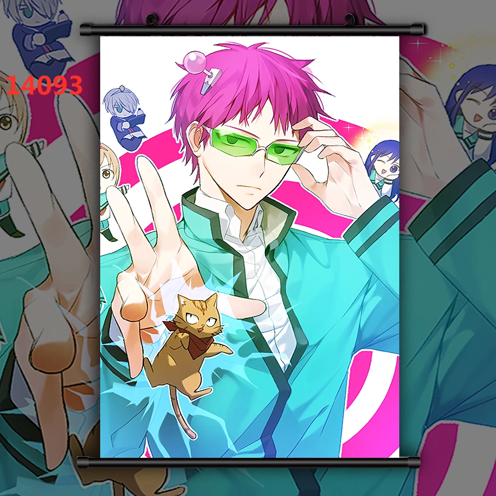 The Disastrous Life of Saiki K Saiki Kusuo Anime Wall Poster Anime Posters Canvas Painting Wall Decor Wall Art Picture Home Deco