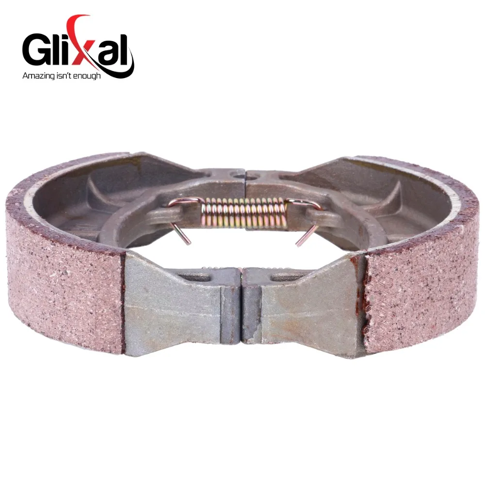 Glixal 125mm Rear Drum Brake Shoe for GY6 125cc 150cc 152QMI 157QMJ Scooter Moped ATV Go-Kart