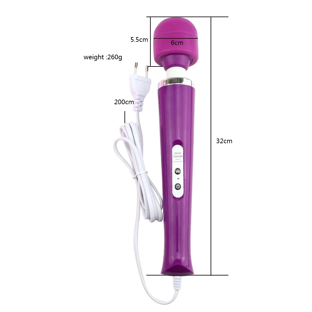 Super Big Magic Wand Huge Female Vibrator Vagina Clitoris Massager Intimate Goods Erotic Products Anal Sex Toys for Woman Adults