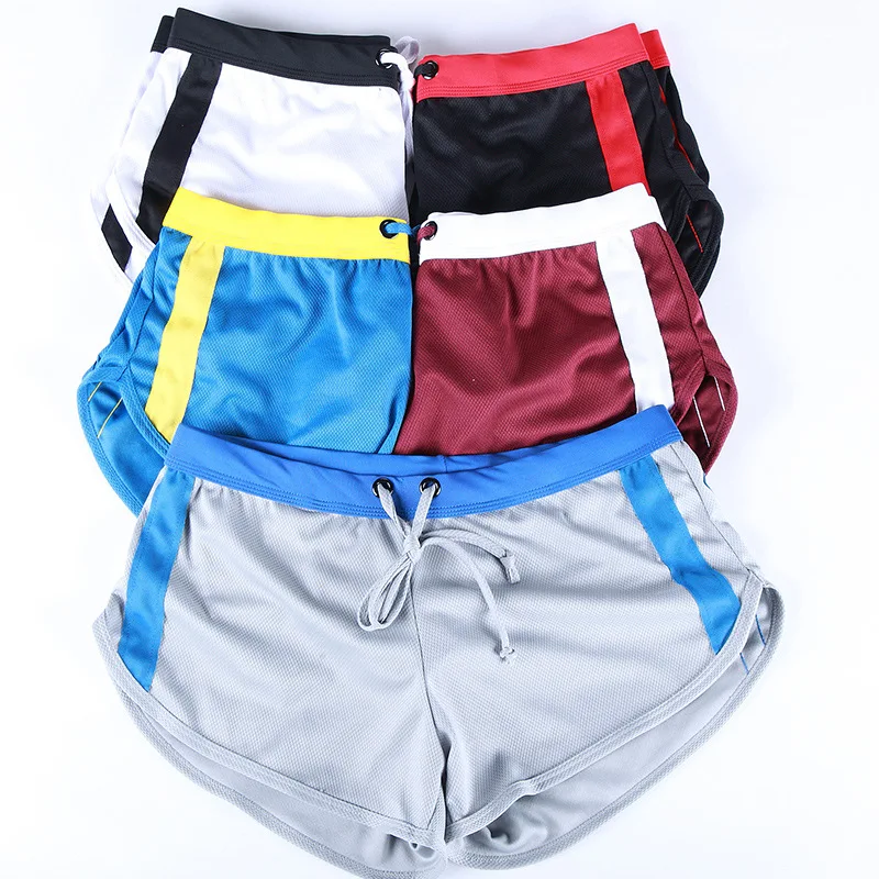 WJ-pantaloncini a vita bassa per uomo, tessuto ad asciugatura rapida, abbigliamento da salotto alla moda