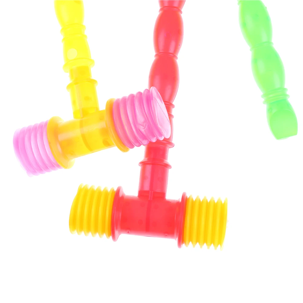 25cm bambino formazione bambino bambini maniglia martello di plastica fischio giocattoli per bambini creatore di rumore giocattoli divertenti