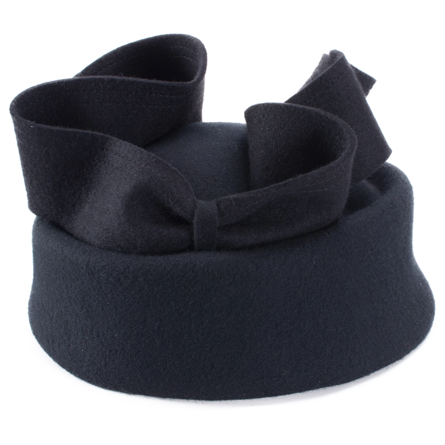 Lawliet Uinque Design Womens Wool Felt Beret Winter Casual Pillbox Wedding Church Hat A600