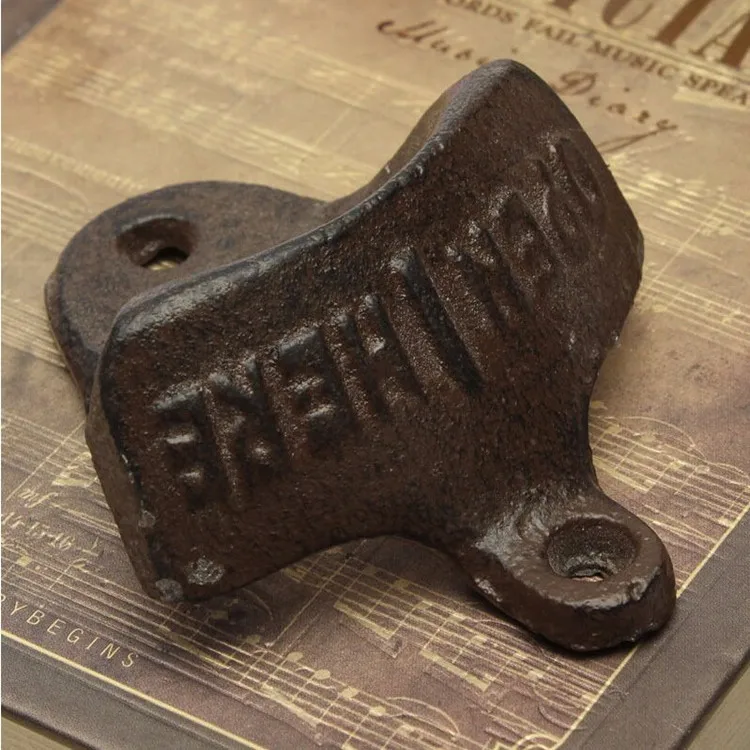 

300 шт./лот доставка DHL настенная открывалка для бутылок вино пиво крепление крышка Железный кафе бар настенное открывание здесь Ретро винтажная фиксированная настенная