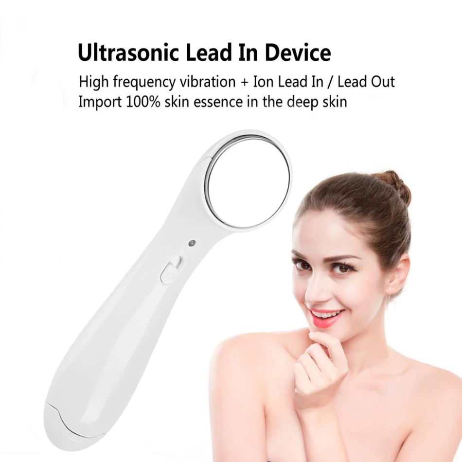 مكركرنت الجلد ثبات الأيونية تهتز أداة تدليك التطهير أداة غسل الوجه معدات تجميل الوجه #6