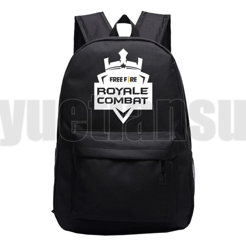 New School Bags for Teenage Girls Women Travelbags Free Fire Game Backpack Top Game Harajuku Free Fire Print Kids Bookbag Laptop