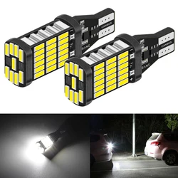 Luz de marcha atrás Canbus W16W T15 Led 921 912 para coche VW Passat B5 B6 B7 CC Golf 4 5 7 6 Touareg Polo MK7 Jetta MK6 Beetle, 2 unidades