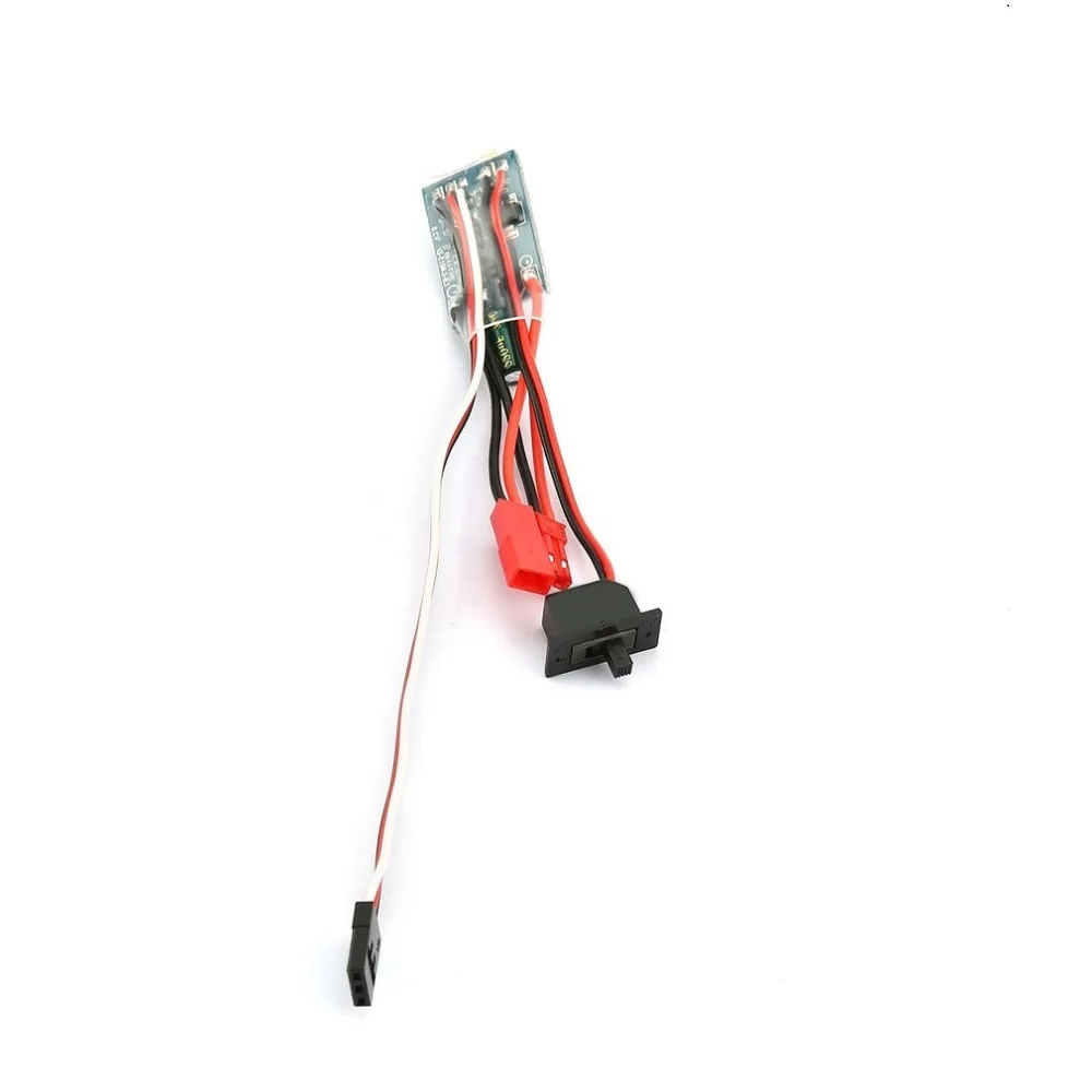 RC DIY Mini 30A ESC Car Boat Using Bidirectional 30A Miniature Brushed ESC Electric Speed Controller Without brake Easy Install