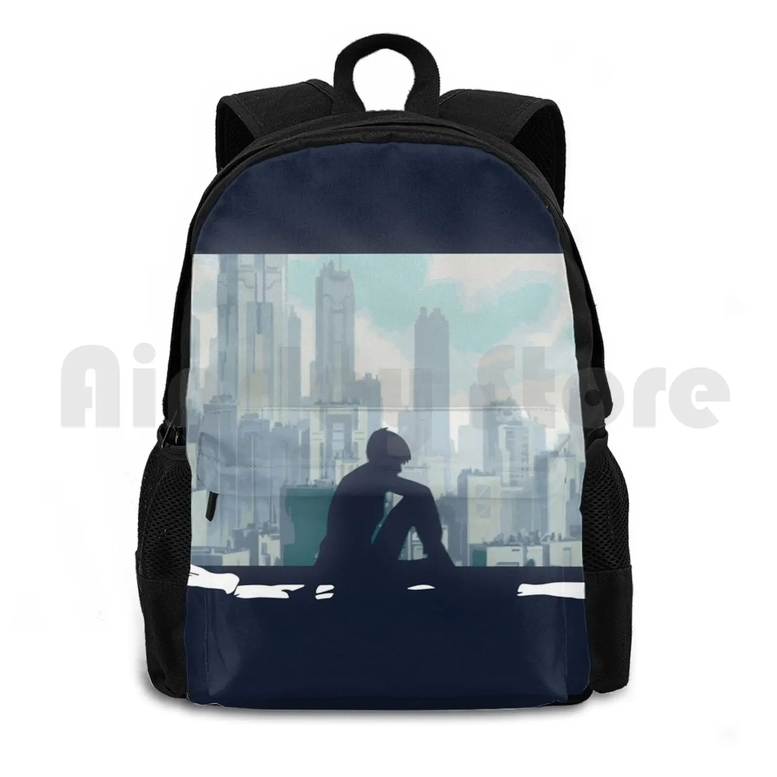 Ghost In The Shell Outdoor Hiking Backpack Riding Climbing Sports Bag Ghost In Shell Ghos Shel L Anime Manga Japan Action Drama