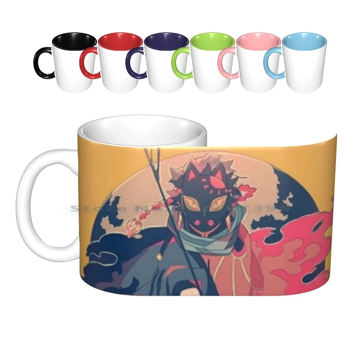 Ceramic Mugs Coffee Cups Milk Tea Mug Demon