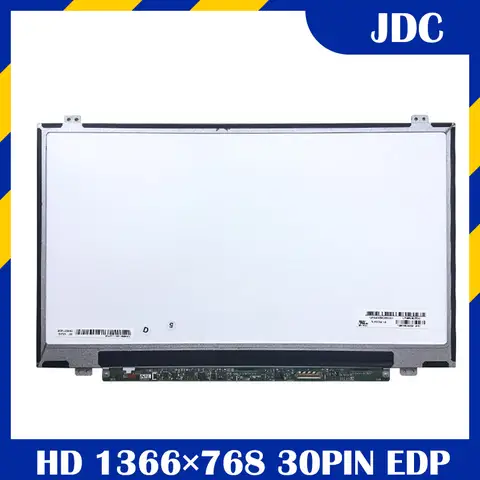 Original 14" NT140WHM-N31 N41 LED Screen LCD Display NT140WHM N31 N41 Laptop LCD Panel 1366*768 30 pins Replacement