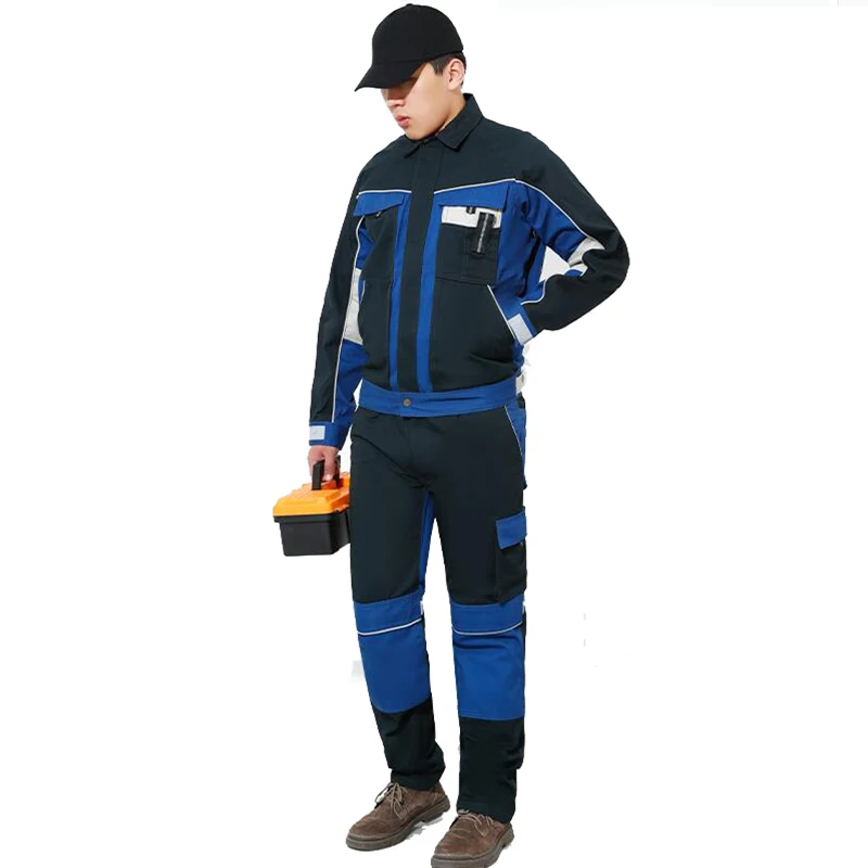 Work Clothes Men Jacket Wear-resistant Labor Clothing Tooling Auto Parts Uniforms Workshop Factory Hi Vis Workwear Jacket