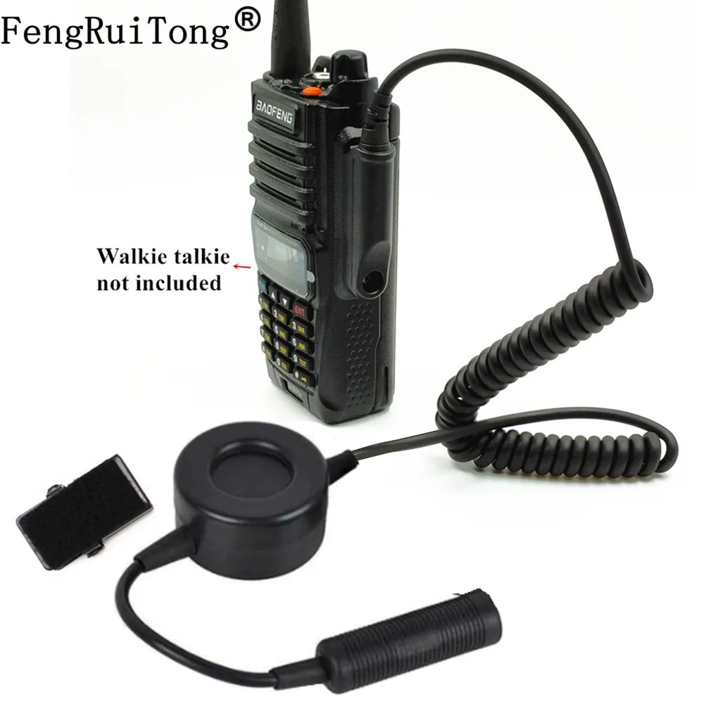 

Для Z-Tactical TCA-SKY peltors гарнитура NATO circular PTT для Baofeng UV-XR A58 UV9R UV-9R Plus GT-3WP Radio Walkie Talkie