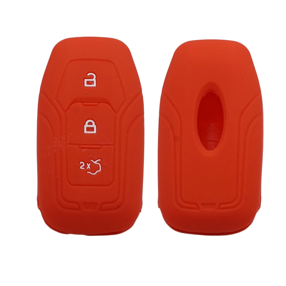 

Cocolockey Silicone Car Key Case for Ford C-Max Wagon EcoSport EDGE ESCAPE F-350 Cover Keyless Holder Remote Keys Fob Shell Skin