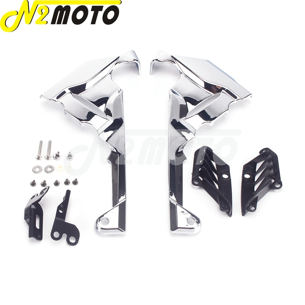 For Honda Goldwing GL 1800 Tour DCT Airbag 2018-2019 Motorcycle ABS Chrome Front Caliper Covers Airflow Cooling Case Protection