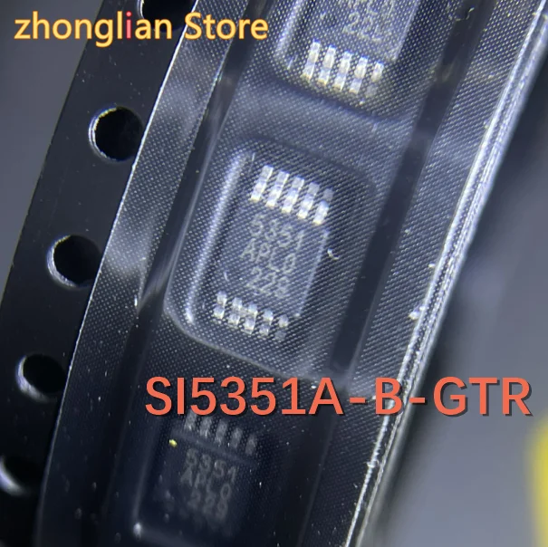 Free Shipping 10PCS/LOT SI5351A SI5351 SI5351A-B-GTR new SI5351A-B Quality assurance