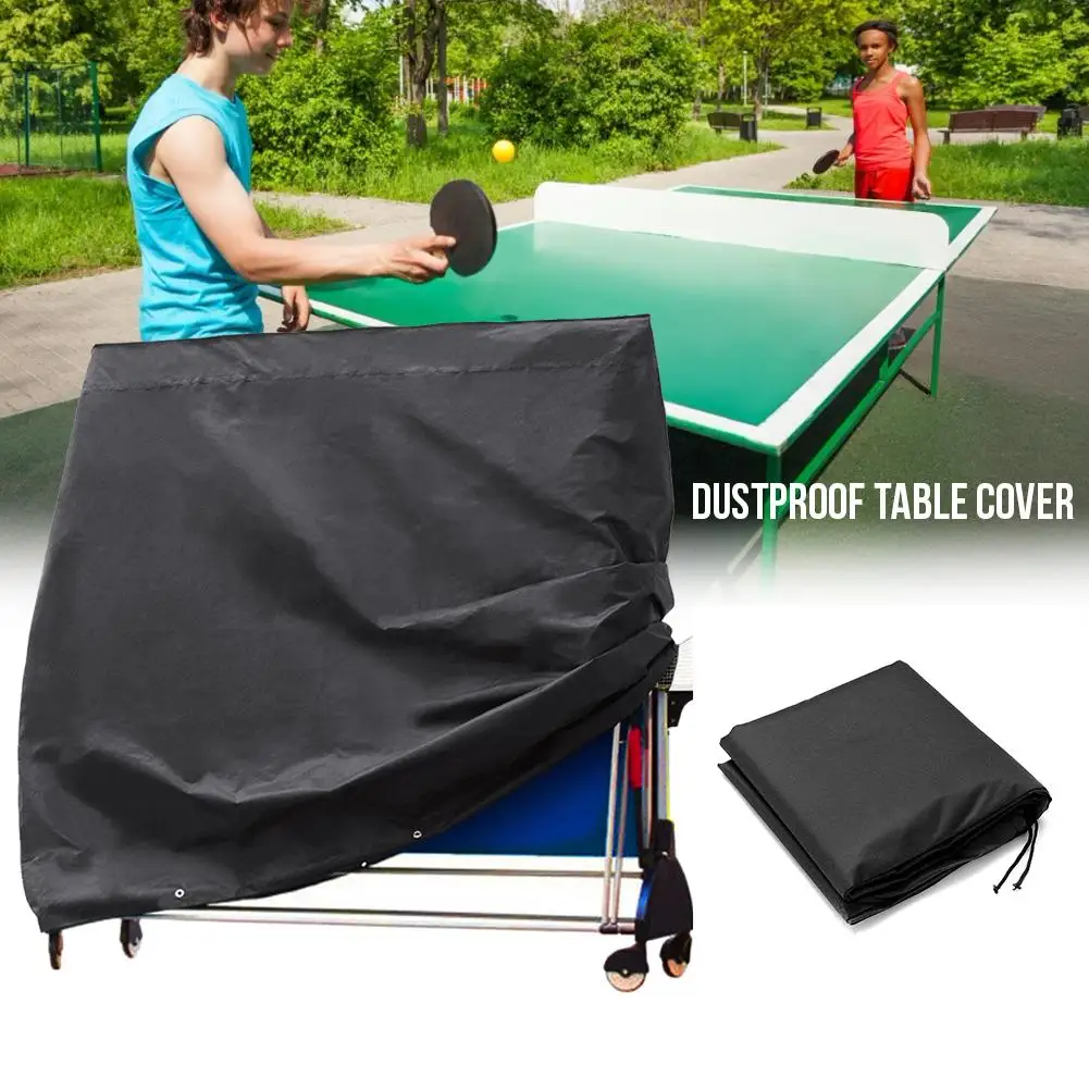 

Table Tennis Table Protective Cover Oxford Tablecloth Waterproof Ping Pong Dustproof Table Cover For Indoor Outdoor