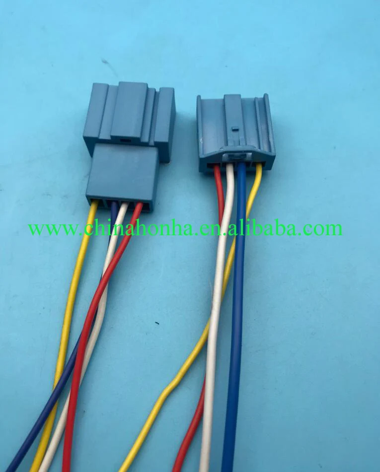 1sets 4 Pin 1719093-3 male&female Auto connector Car Speaker plug Auto Bass plug,Car electric connector