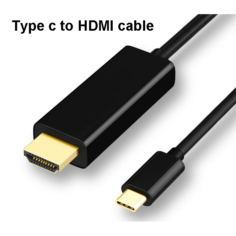 USB to  Cable 4K Type c to  Adapter 1.8M for MacBook Samsung Galaxy S10/S9 Huawei Xiaomi Type c to  cable