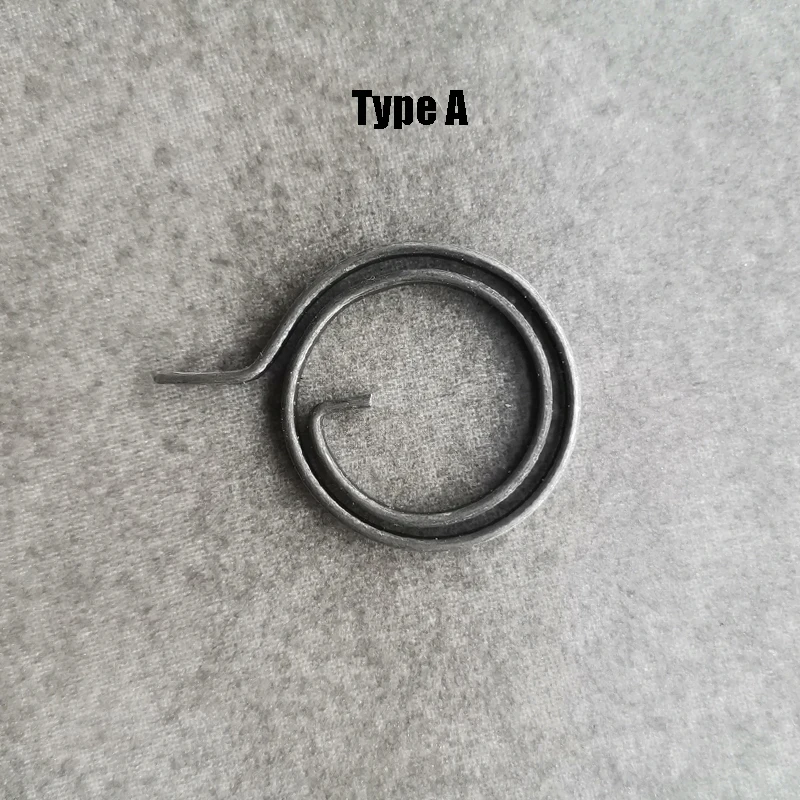 28mm Flat wire door lock handle spring coil for door Type A Type B Type C