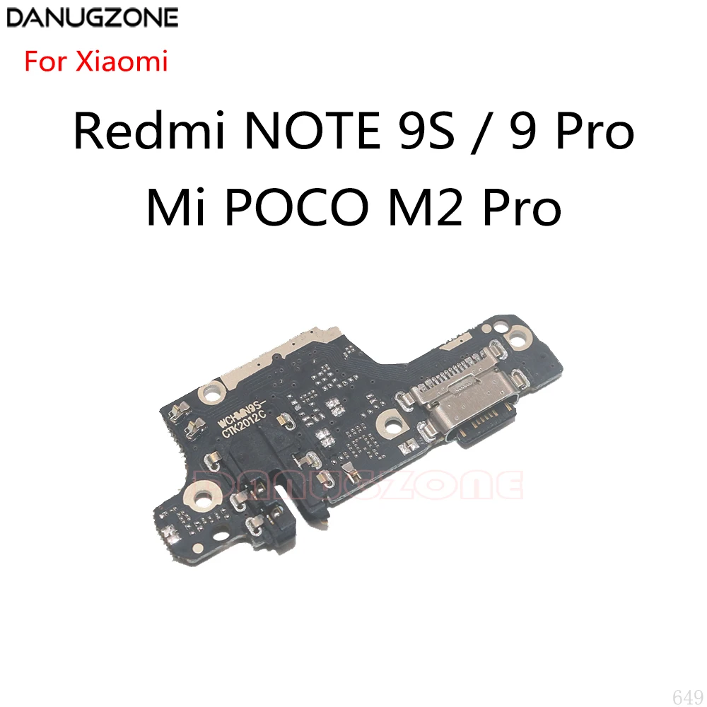 

10 шт./лот для Xiaomi Redmi NOTE 9S / 9 Pro / Mi POCO M2 Pro USB зарядная док-станция гнездо разъем штекер зарядная плата Flex