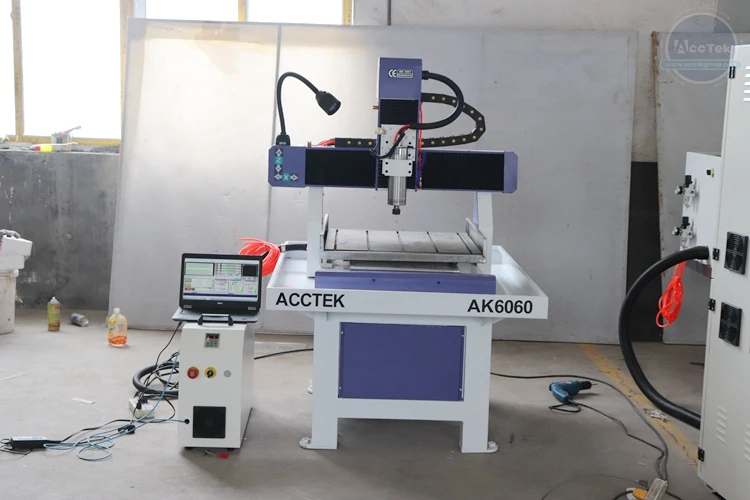 6060 Metal CNC Router Machine Price Aluminum Engraving CNC Machine Table Moving Router CNC