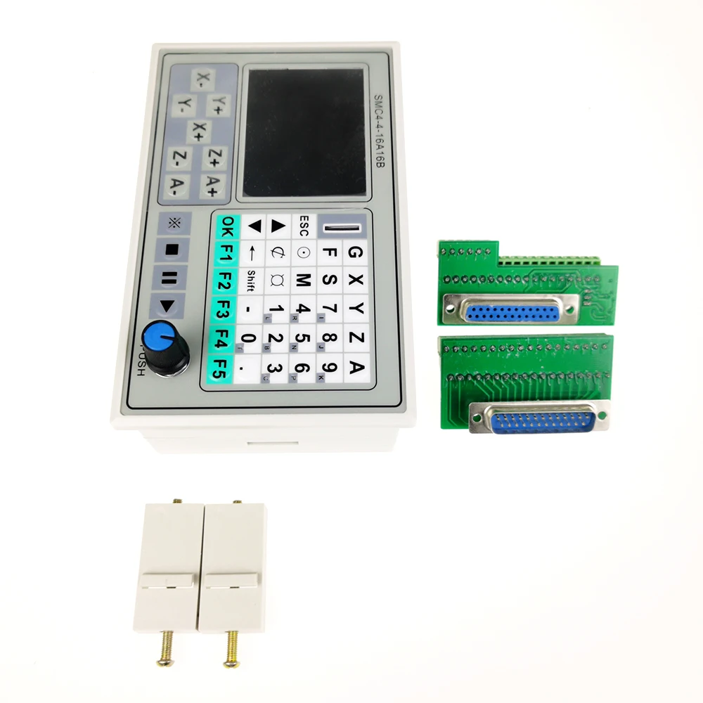 

CNC Controller SMC4 Engraving And Milling Stepping Servo CNC System 3-axis 4-axis Offline Controller Chinese And English