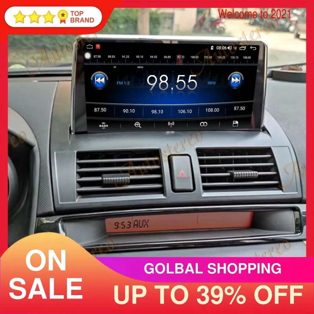 For Mazda 3 2003-2009 Android 13.0 8+256G Car GPS Navigation Auto Stereo Multimedia Player Head Unit NAVI Radio Tape Recorder CP