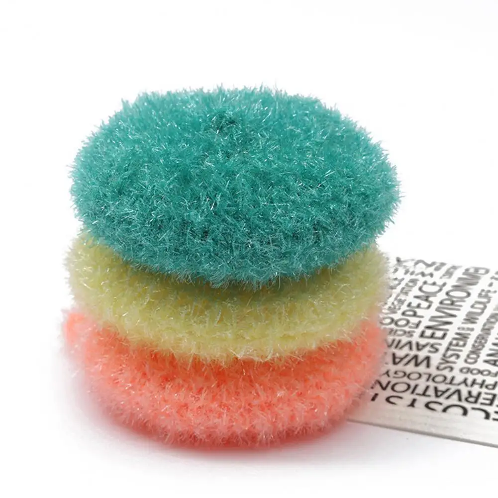 3Pcs/Set More Thicken Good Woven Cleaning Cloth Microfiber Practical Multi-use  kitchen scrub sponge furry hand towel