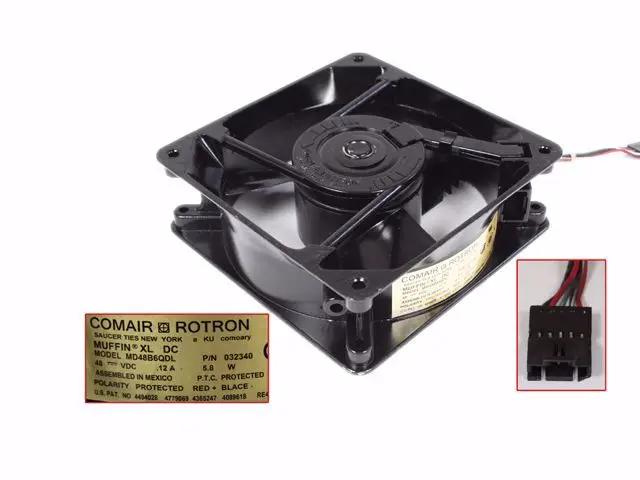 

Comair Rotron MD48B6QDL DC 48V 0.12A 120x120x38mm Server Cooling Fan