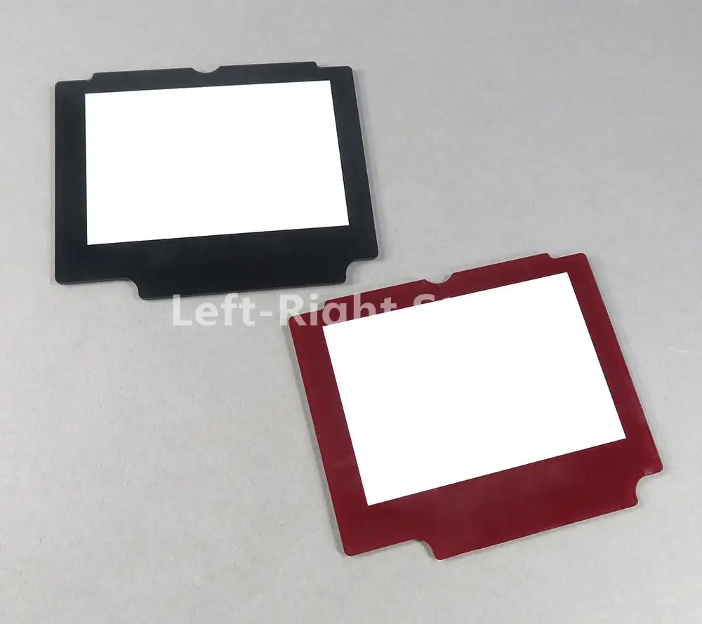 2pcs Replacement Plastic Glass Lens For GBA SP Screen Lens cover For Nintend Gameboy Advance SP Lens Protector W/ Adhensive