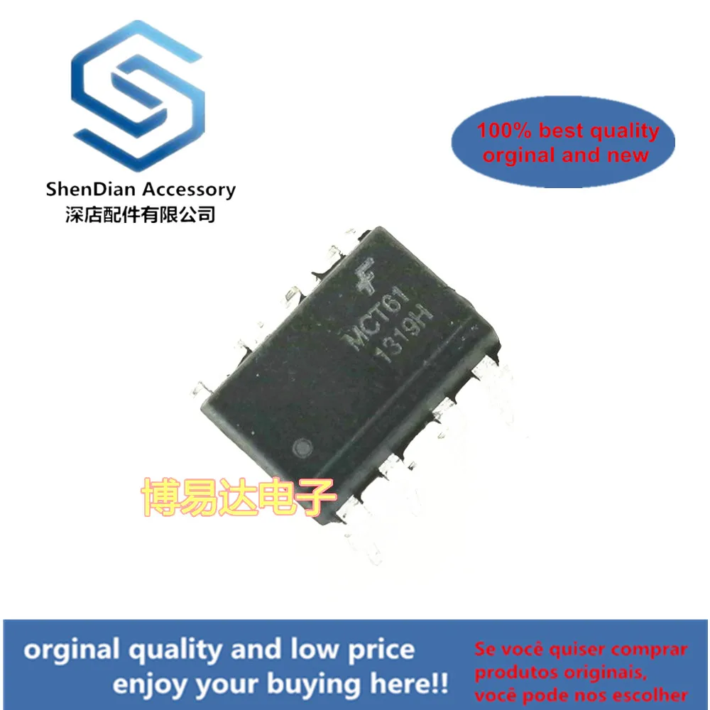 10Pcs Alleen Orginal Nieuwe MCT6 MCT61 Dip-8 Rechte Plug Optocoupler