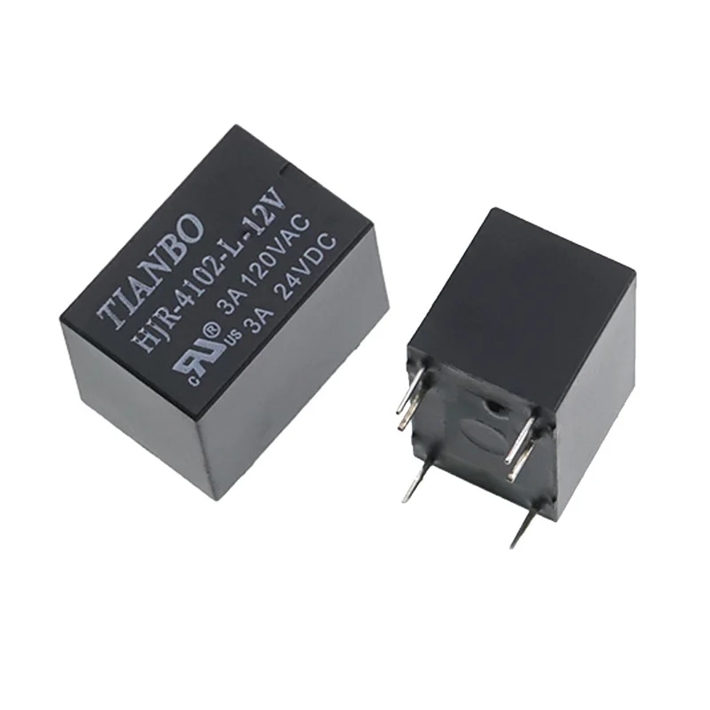 HOT NEW 12V relay HJR-4102-L-12V HJR 4102 L 12V HJR4102L12V DC12V 12VDC 12V 3A 6PIN