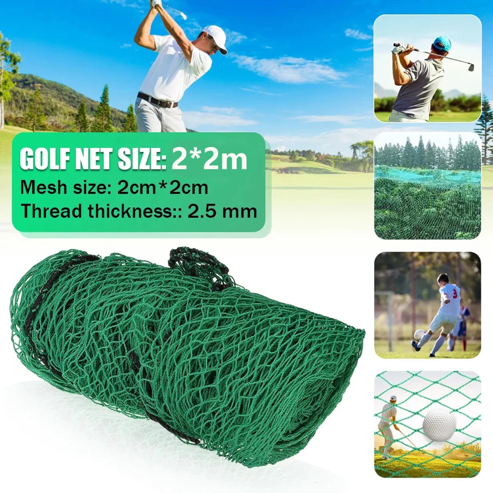 Nets 3x3 m For Indoor Or Outdoor Sports Use 3*3 2*2m Safety Practice Resistants Nylon Mesh Easy Setup And Teardown High-barrier