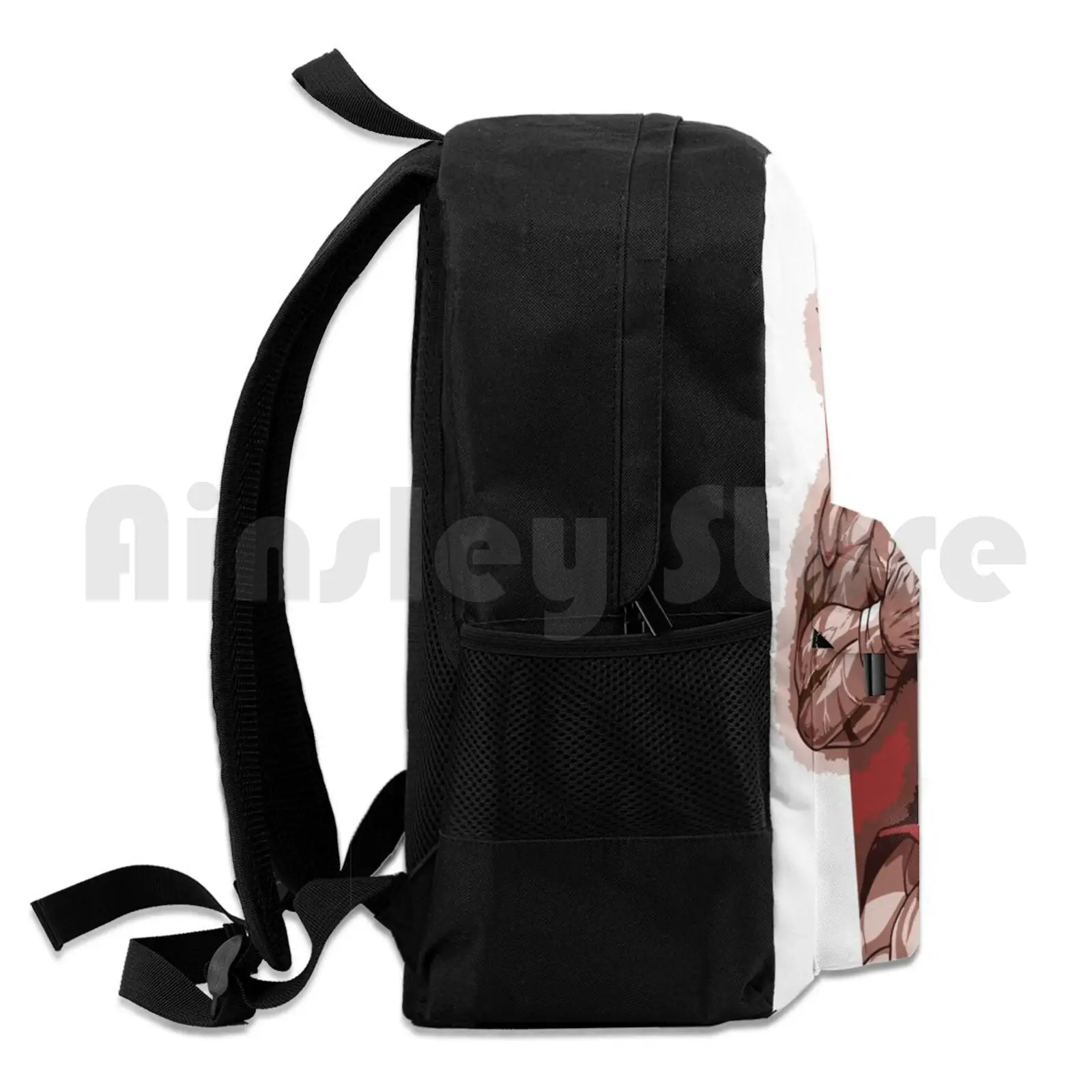 Baki Hanma Outdoor Hiking Backpack Riding Climbing Sports Bag Baki Boxing Thai Netflix Anime Manga Baki Hanma Hanma Martial Art