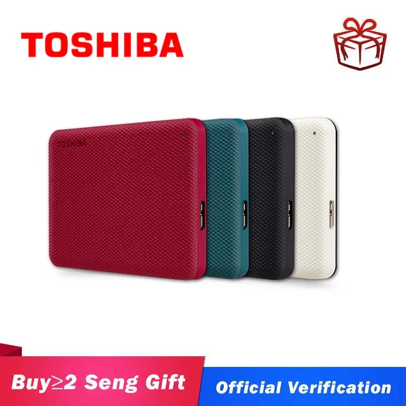 

New Toshiba Canvio Advanced V10 USB 3.0 2.5 " 1TB 2TB 4TB HDD Portable External Hard Drive Disk Mobile 2.5 For Laptop Computer