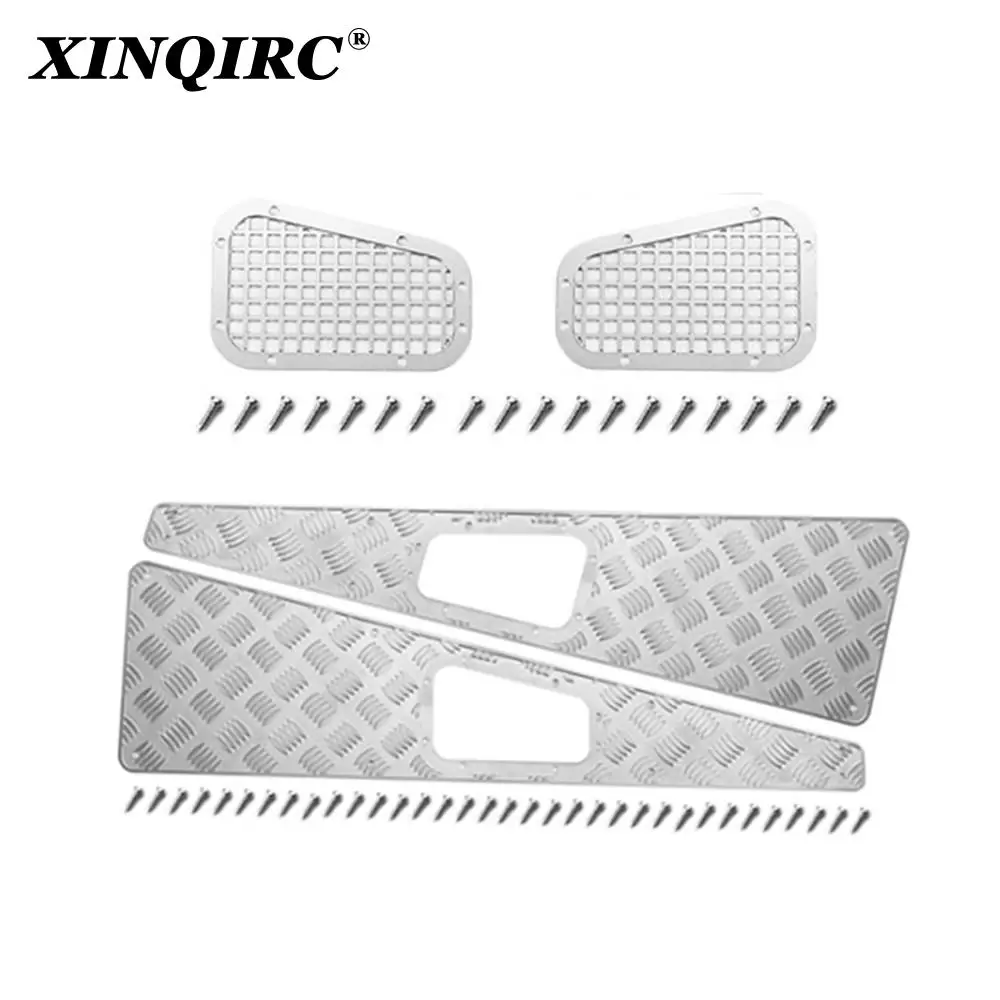 Metal anti-skid air intake grille suitable for 1:10 RC tracked vehicle TRX-4 Defender D110 upgrade and modification accessories