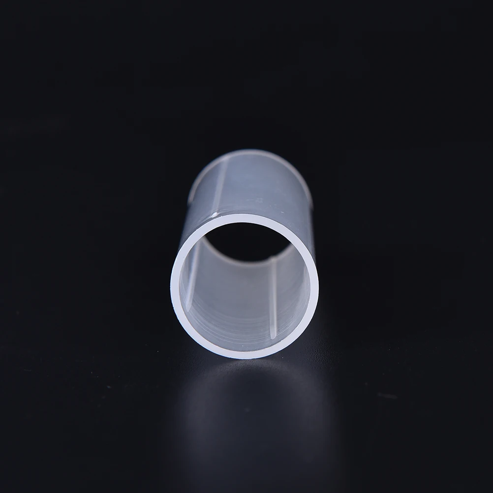 3Pieces Clear 18650 Battery Tube Holder Plastic Case Adaptor For Flashlight Torch Lamp