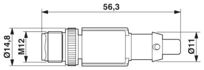 SAC-5P-M12MS PB TR  - 1507803 Termination resistors