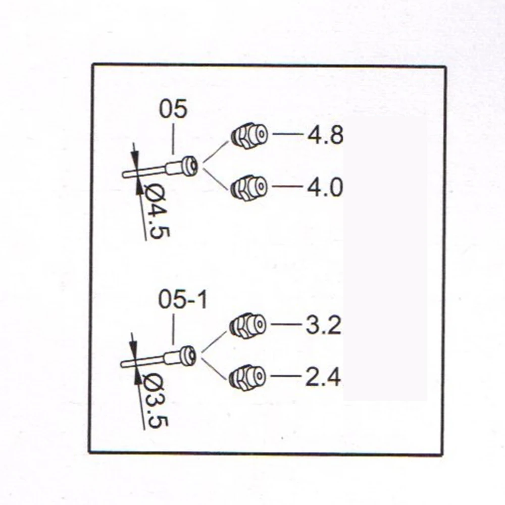 Imagem -05 - Yousailing Pneumática Rebitador Cego ar Rebite Armas Nível Industrial Vácuo 2.44.8 mm Cor Vermelha Alta Qualidade