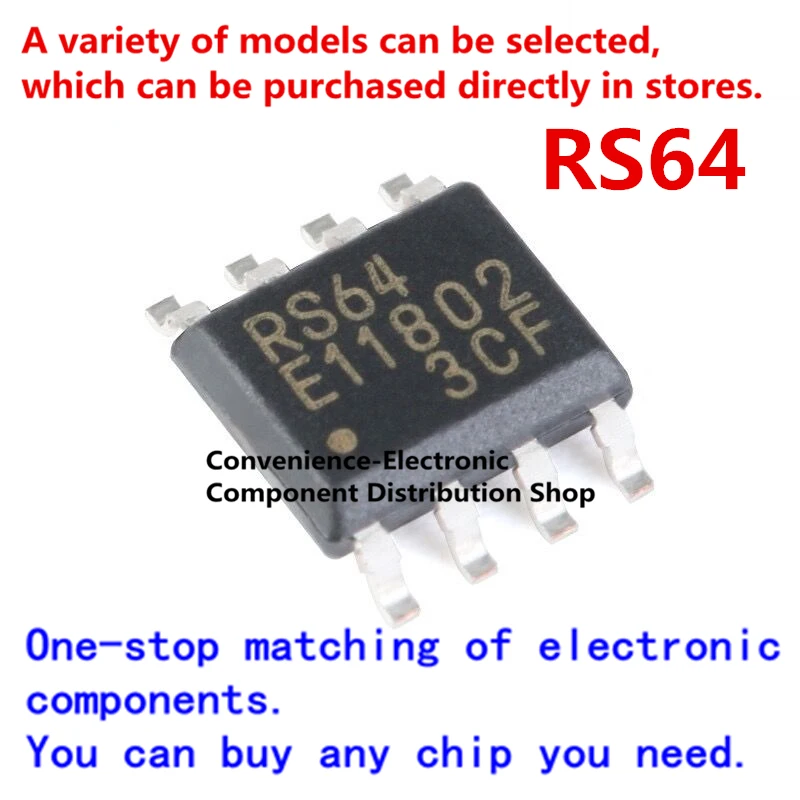 5PCS/PACK RS64 MB85RS64PNF Patch MB85RS64PNF-G-JNERE1 SPI interface FRAM/ ferroelectric memory