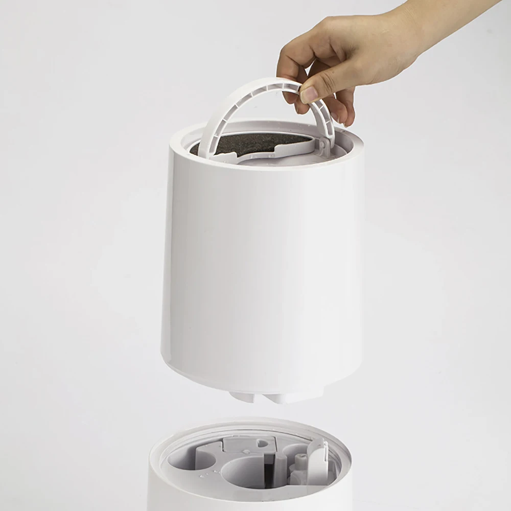 รีโมทคอนโทรลชั้น Air Ultrasonic Humidifier ครัวเรือน Living Room Desktop Atomizer ขนาดใหญ่หมอกที่มีสีสัน Night Light