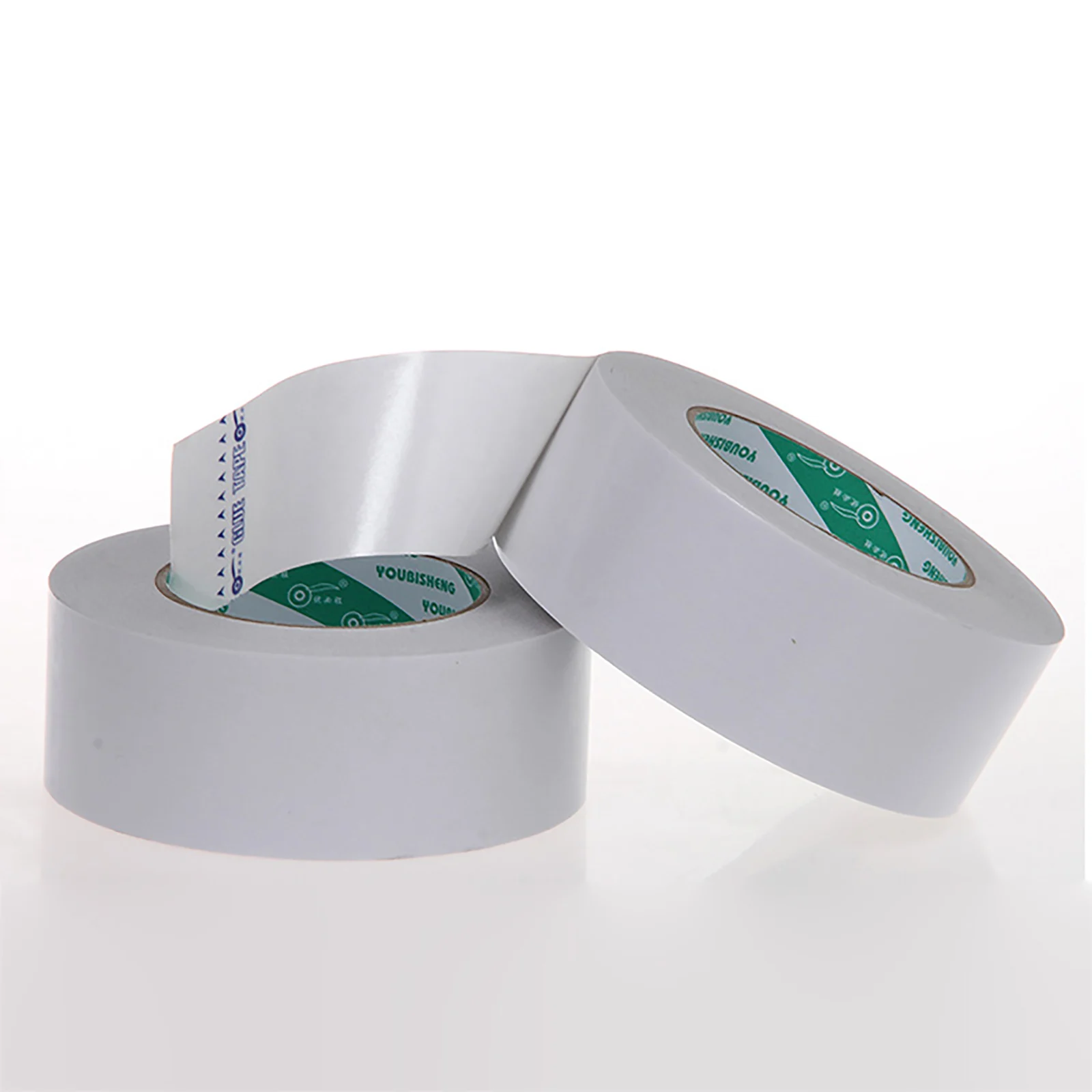 Rollo de cinta adhesiva transparente ultrafina para manualidades, cinta autoadhesiva de doble cara para el hogar, la Oficina y el coche, ancho de 5mm-50mm, 50 m/rollo
