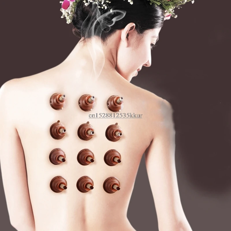 Moxa Stick Smokeless Roll Self-adhesive body Massage Sticker Artemisia Box Holder Roller Cream 100pcs/set 50pcs/set