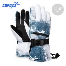 Thermal Ski Gloves Waterproof 3 Fingers #3